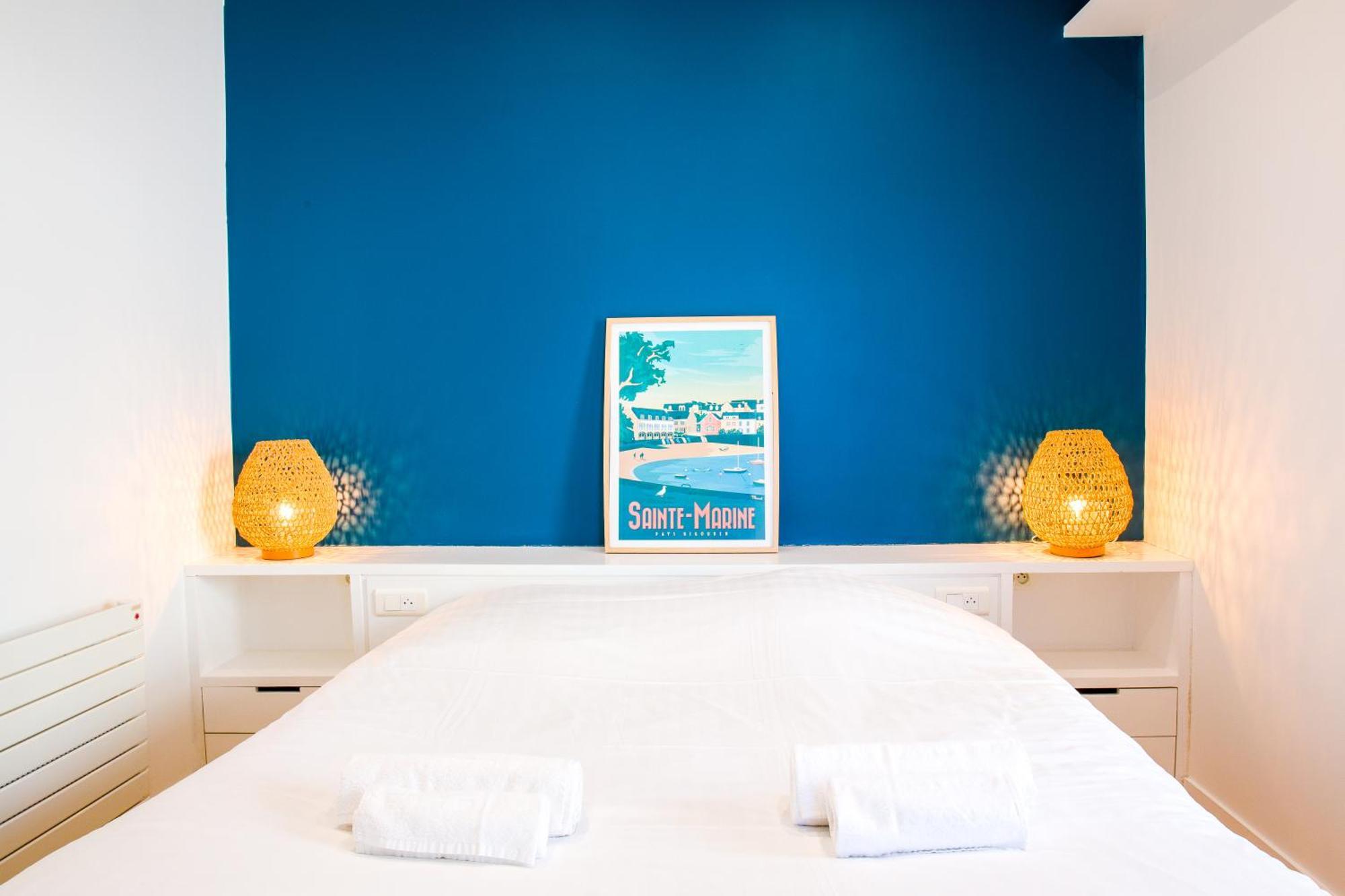 Appartement Sainte Marine Vue Mer 콩브리 외부 사진