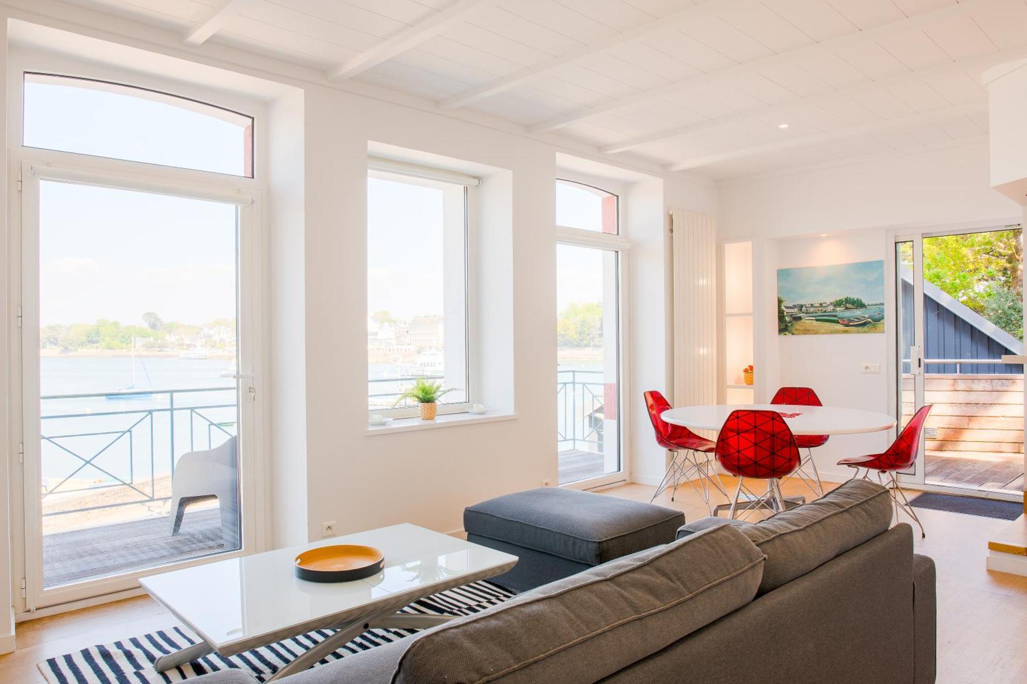 Appartement Sainte Marine Vue Mer 콩브리 외부 사진